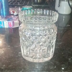 Cut Crystal Clear Decorative Vase - Clear
